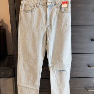 Denim Forum Light Blue Relaxed Jeans